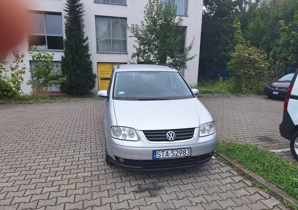 śląskie Volkswagen Touran cena 7500 przebieg: 315200, rok produkcji 2004 z Bytom